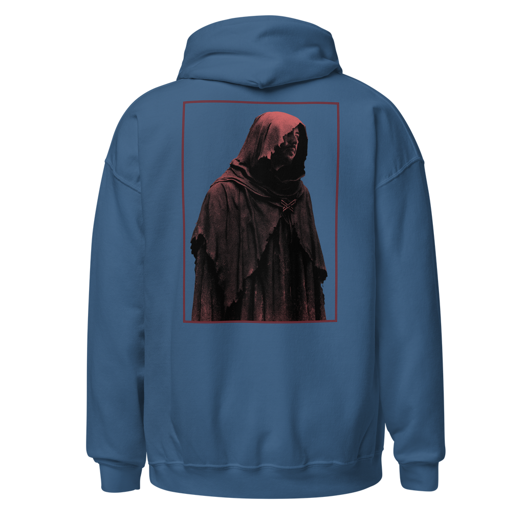 Hei'An 'Kiss Our Ghosts Goodbye' PULLOVER HOODIE - RED DESIGN