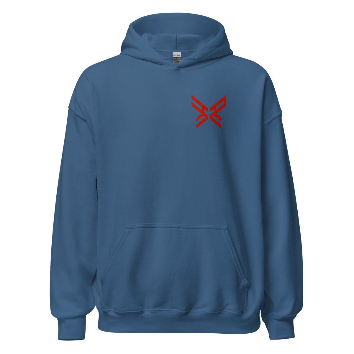 Hei'An 'Kiss Our Ghosts Goodbye' PULLOVER HOODIE - RED DESIGN