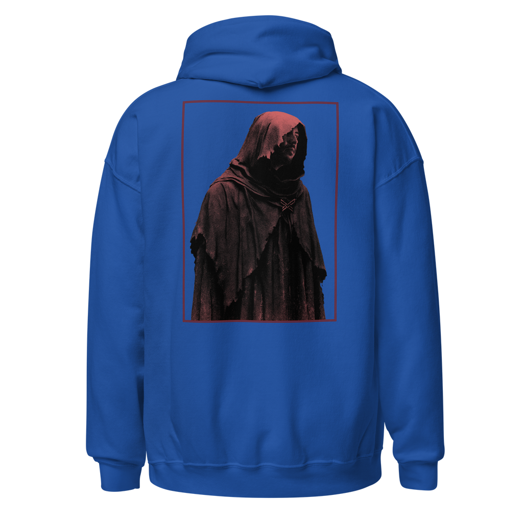 Hei'An 'Kiss Our Ghosts Goodbye' PULLOVER HOODIE - RED DESIGN