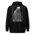 Hei'An 'Kiss Our Ghosts Goodbye' ZIP-UP HOODIE - WHITE DESIGN