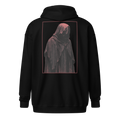 Hei'An 'Kiss Our Ghosts Goodbye' ZIP-UP HOODIE - RED DESIGN